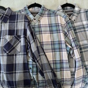 3 | Banana Republic Men’s flannel shirts, M